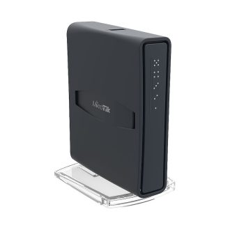 Mikrotik RB952Ui-5ac2nD-TC, hAP ac lite tower, 650MHz CPU, 64MB RAM, 5xLAN, 2.4Ghz 802.11b/g/n/ 5Ghz 802.11ac, USB, PSU, RouterOS L4
