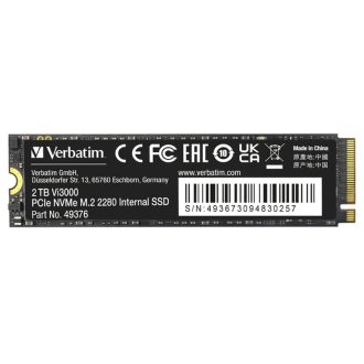Verbatim Vi3000 2TB SSD M.2 NVMe PCIe Gen3x4