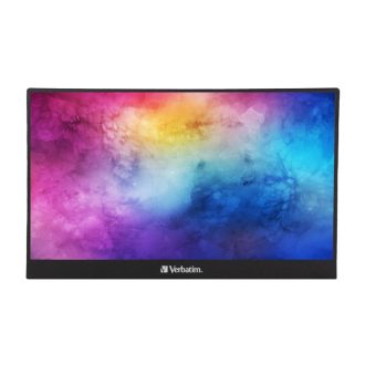 Verbatim 14″  PM-14 prijenosni zaslon FHD (1920×1080) IPS, 16:9, 10ms, 250 cd/m2, 1000:1, 1×HDMI/3×USB, crni