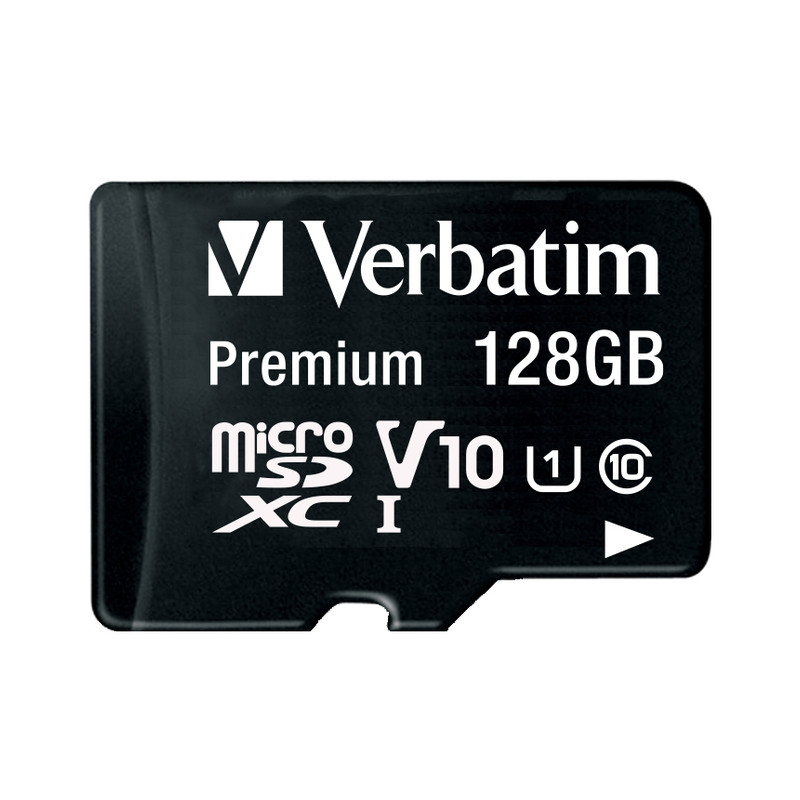 Verbatim memorijska kartica Premium Micro SDXC 128GB Class 10 + adapter