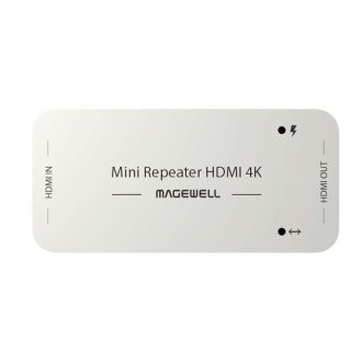Magewell Mini Repeater HDMI 4K, The repeater receives and equalizes an HDMI signal and outputs it to another HDMI cable (43010)