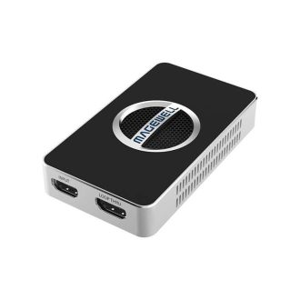 Magewell USB Capture HDMI 4K Plus, USB3.0 DONGLE, 1-channel 4K/30fps HDMI with loop-through out, plus extra audio mic in/out, Plug and Play, Windows/Linux/Mac (32090)