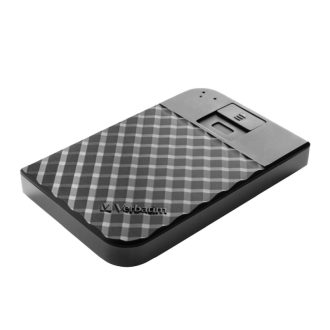 Verbatim 2.5″ Fingerprint Secure Portable 2TB HDD USB3.1 Gen1, AES 256-bit hardware enkripcija, zaštita pristupa otiskom prsta