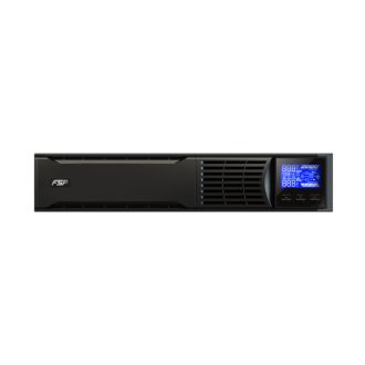 Fortron Source UPS Champ Rack 2000VA/1800W, On-line double conversion, USB, RS-232, 3×Schuko, 4×9Ah, LCD