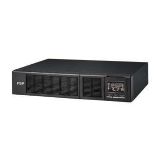 Fortron Source UPS Clippers Rack/Tower 1000VA/1000W, On-line double conversion, USB, RS-232, EPO, 8×C13, 2×9Ah,LCD