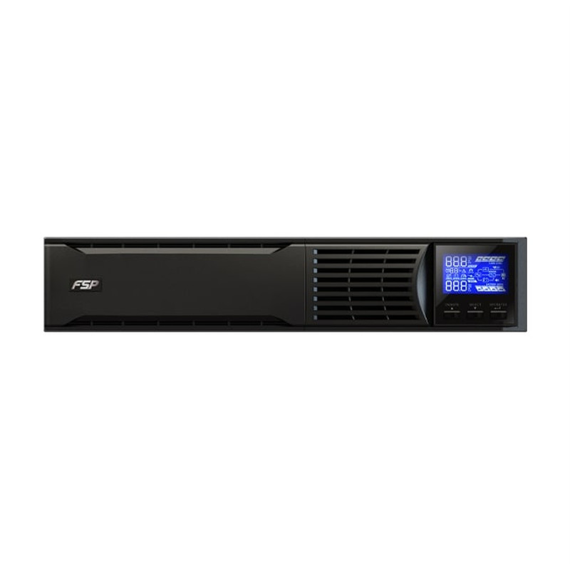 Fortron Source UPS Eufo Tower/Rack 2000VA/1800W, Line-interactive, USB, RS-232, EPO, 8×IEC, 4×9Ah, LCD