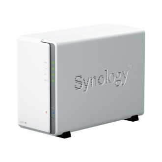 Synology DS223j DiskStation 2-bay NAS server, 2.5″/3.5″ HDD/SSD podrška, 1GB DDR4, 1GbE×1, USB3.2 Gen1×2, Wake on LAN/WAN