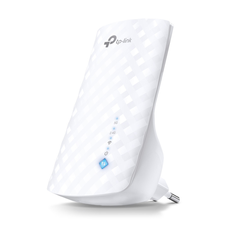 TP-Link AC750 bežični pojačivač dometa (Range Extender), Dual Band 433Mbps(5GHz)/300Mbps(2.4GHz), 802.11ac/a/b/g/n, 3× interna antena