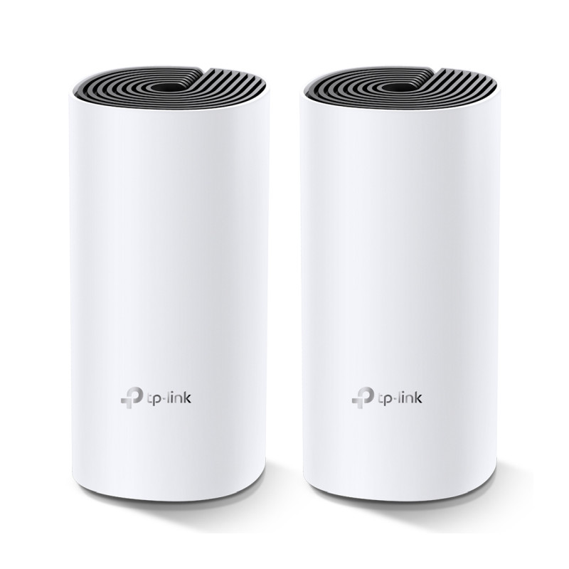 TP-Link Deco M4 (2-pack) AC1200 Mesh Wi-Fi sustav, dual-band 1167Mbps, 2× Gigabit WAN/LAN po jedinici, bijeli