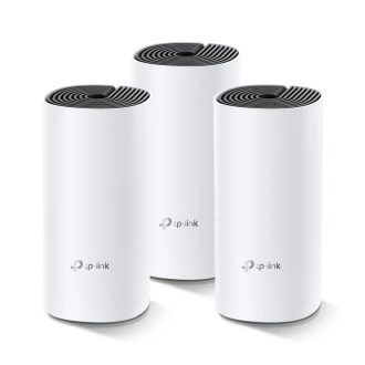 TP-Link AC1200 Deco M4 (3 pack) Mesh Wi-Fi, Dual-Band 300Mbps/867Mbps (2.4GHz/5GHz), 2×GLAN, 2×interna antena, Deco App