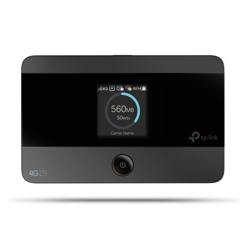 TP-Link M7350 V9 4G LTE mobilni Wi-Fi usmjerivač, 150Mbps, do 10 uređaja, 2100mAh, zaslon, microSD do 2TB