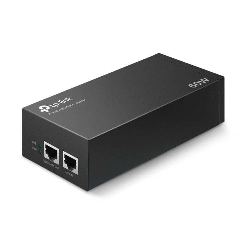 TP-Link Omada POE170S PoE++ injektor, 2× Gigabit RJ45, IEEE 802.3af/at/bt Type 3, 60W