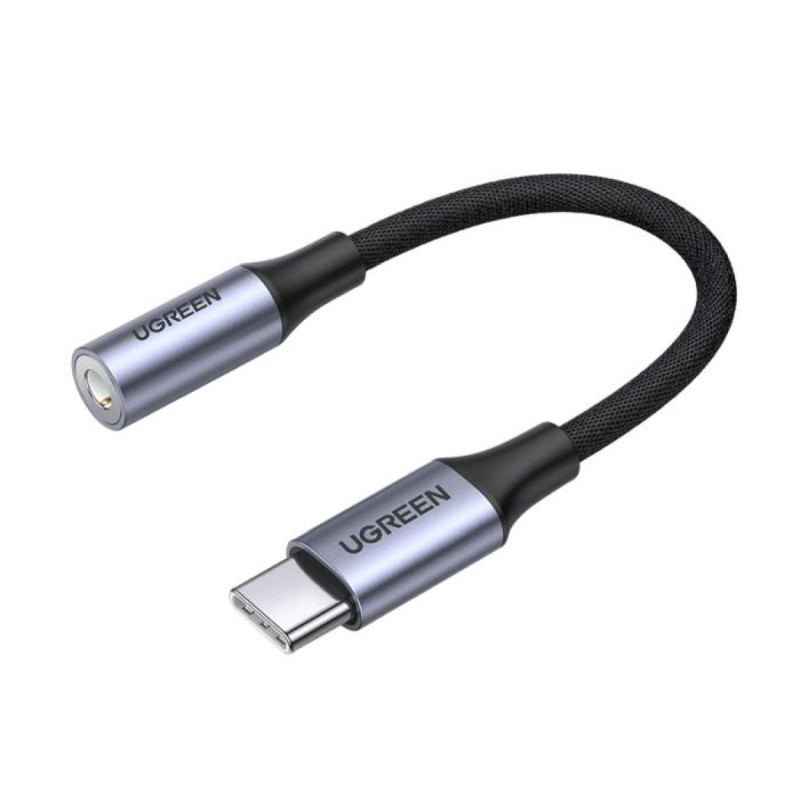 UGREEN adapter USB-C na 3.5mm, 10cm