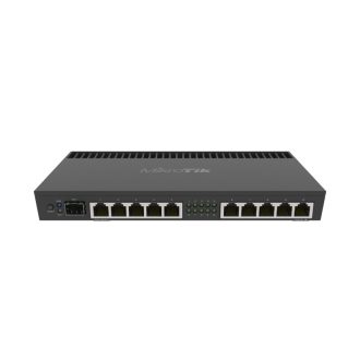 Mikrotik RouterBOARD 4011iGS+RM, A15 CPU (4-cores), 1GB RAM, 10×GLAN, 1xSFP+, RouterOS L5, desktop kućište, rackmount, PSU