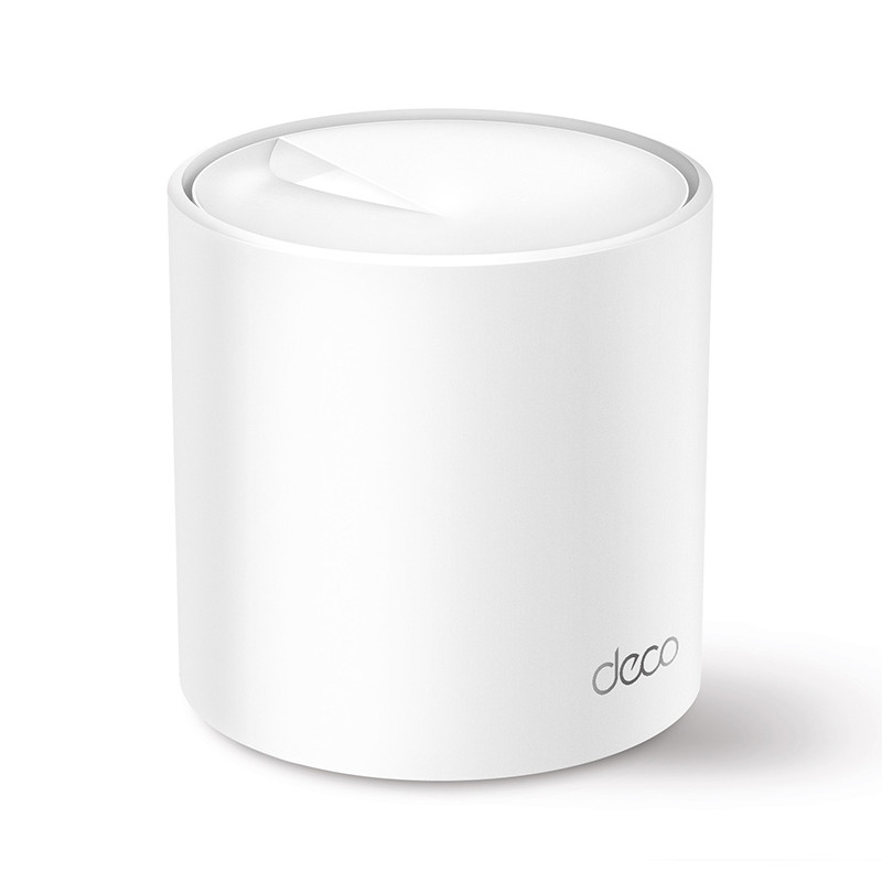TP-Link Deco X50 AX3000 Mesh Wi-Fi 6 sustav, dual-band 2402 + 574Mbps, 3× Gigabit WAN/LAN, 1-pack, bijeli
