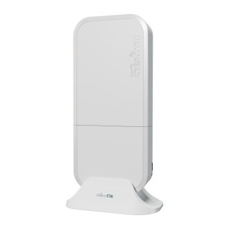 Mikrotik wAP ax (wAPG-5HaxD2HaxD), 800MHz (2 cores), 256 RAM, 128MB NAND, 2×GLAN, 2.4Ghz/5Ghz 802.11a/n/ac/ax, RouterOS v7, vanjsko kućište bijelo, PSU, PoE inj.