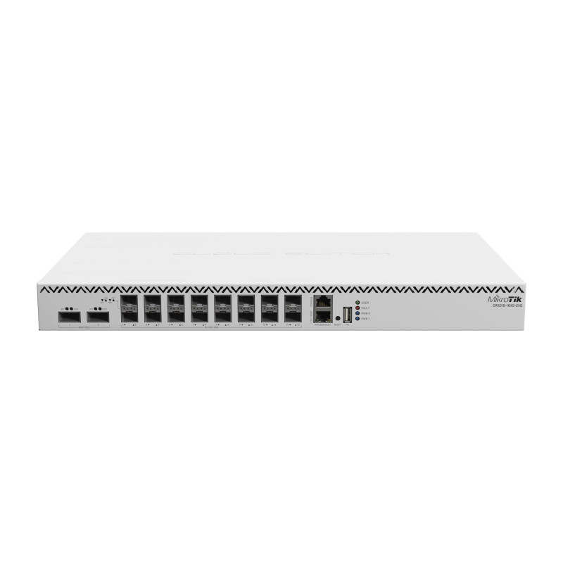MikroTik CRS518-16XS-2XQ-RM upravljivi mrežni preklopnik, 16x 25G SFP28, 2x 100G QSFP28, RouterOS v7, rack