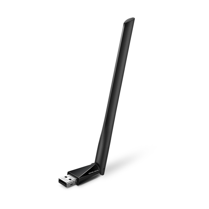 Mercusys AC650 bežični High-Gain Dual-Band USB adapter, 200Mbps/433Mbps (2.4GHz/5GHz), 802.11a/b/g/n/ac, 5dBi antena