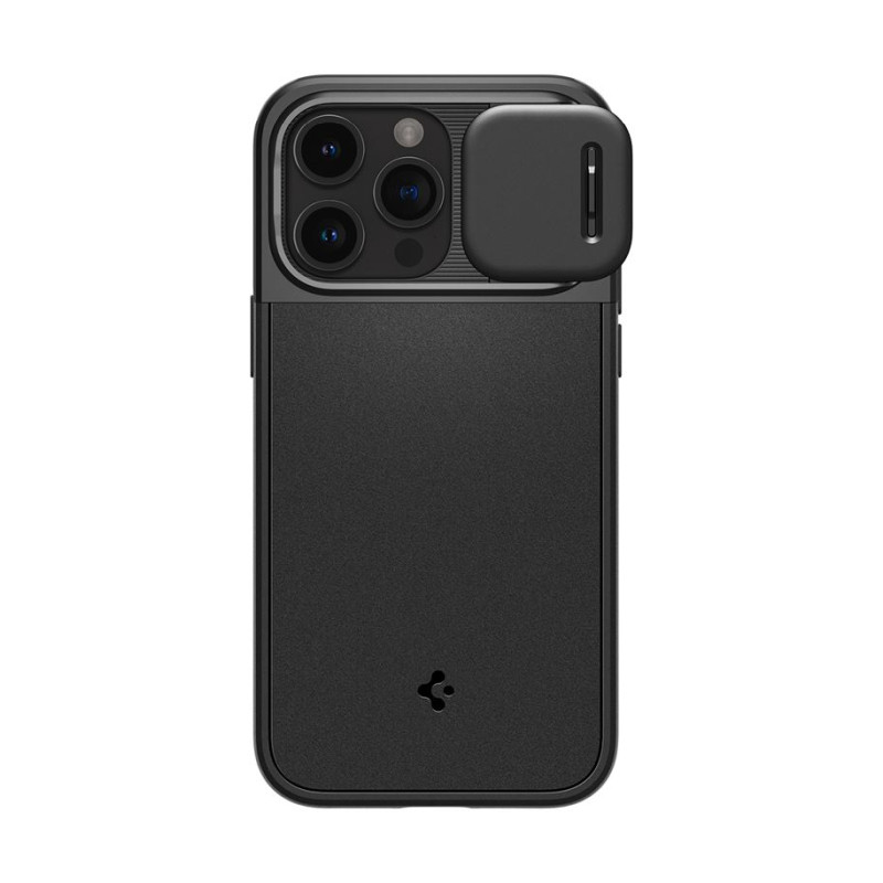 Spigen Optik Armor MagSafe, black – iPhone 15 Pro (ACS07184)