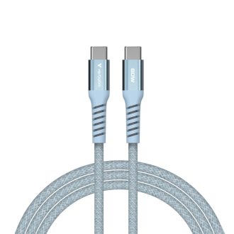 Verbatim Sync & Charge Magnetic kabel USB-C na USB-C, M/M, 60W PD3.0/QC3.0, plavi, 1.2m
