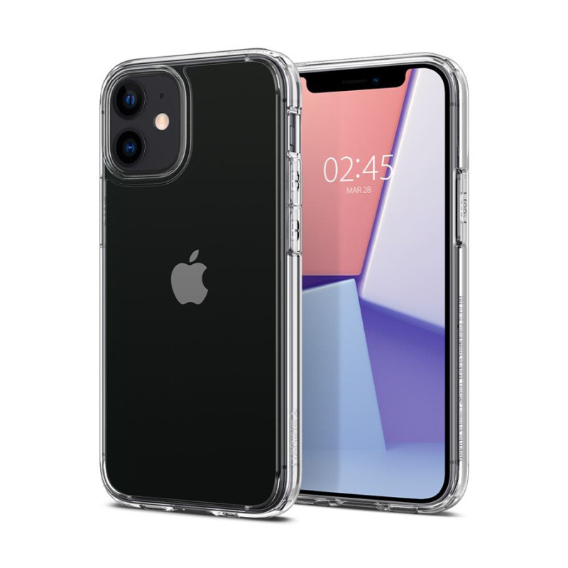 Spigen Ultra Hybrid, zaštitna maska za telefon, prozirna – iPhone 12 mini