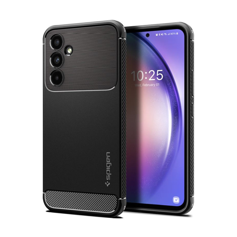 Spigen Rugged Armor, zaštitna maska za telefon, crna – Samsung Galaxy A54 5G (ACS05888)