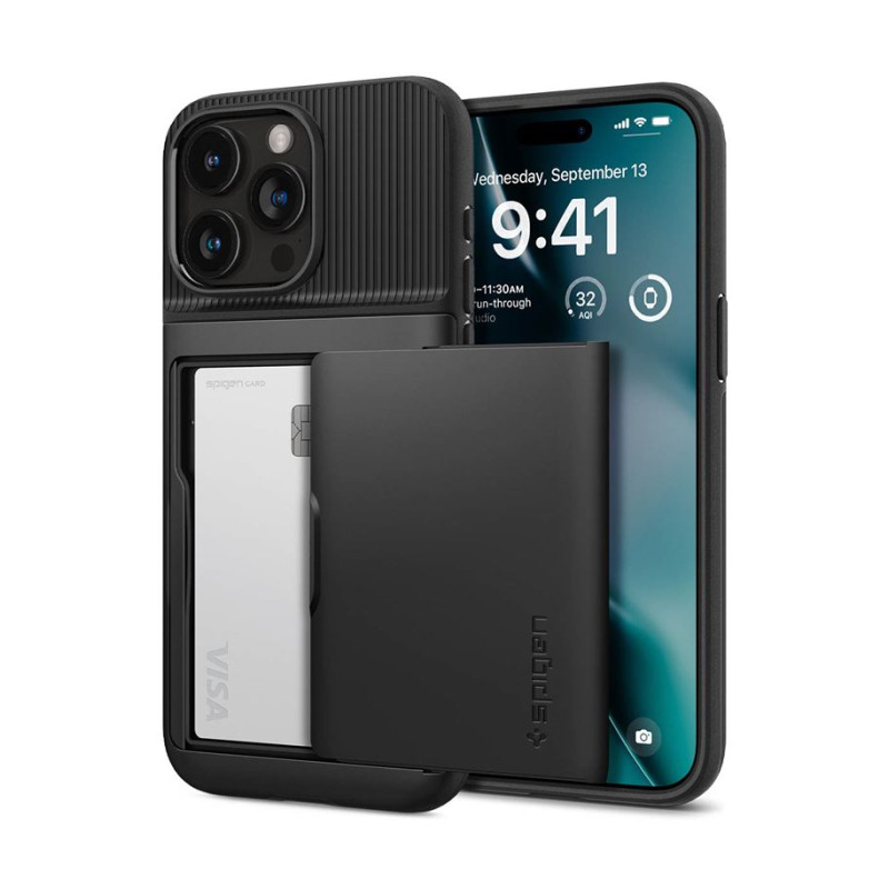 Spigen Slim Armor CS, black – iPhone 15 Pro (ACS06728)