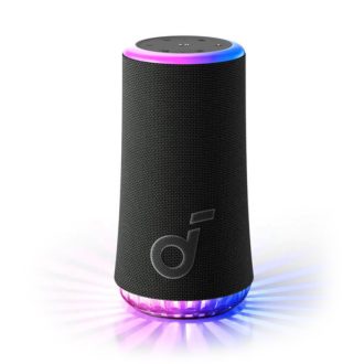 Anker Soundcore GLOW prijenosni BT5.3 zvučnik, 30W, IP67, 18h reprodukcije, crni (A3166G11)
