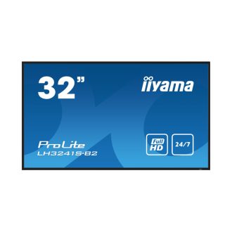 IIYAMA 32″ LH3241S-B2 FHD (1920×1080) IPS Signage 24/7, 350 cd/m2, 1200:1, non Android, media play USB, LAN control