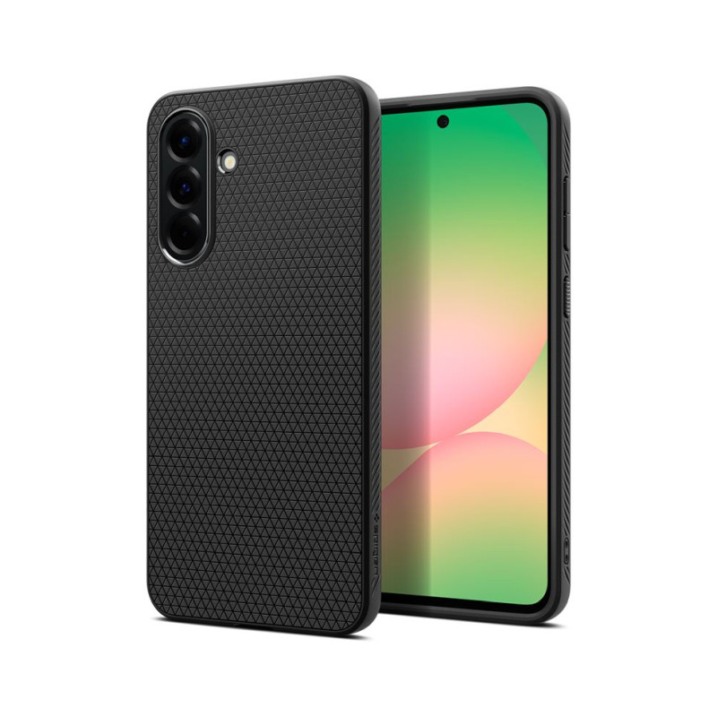 Spigen Liquid Air matte black – Samsung Galaxy A56 5G (ACS09291)