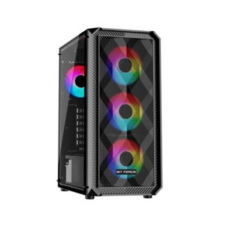 Bit Force PALADIN ARGB-4 Gaming Midi Tower ATX kućište bez napajanja, crno