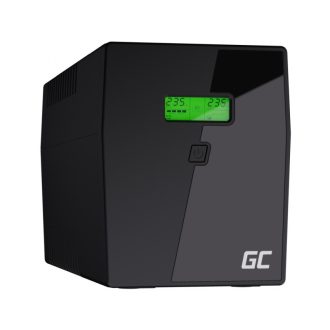 Green Cell UPS (UPS09) Microsine 2000VA/1400W, Line Interactive, Pure Sinewave, LCD