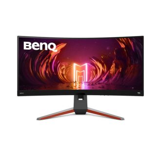 BenQ 34″ EX3410R WQHD (3440×1440) VA 21:9 zakrivljeni 1000R, HDRi, 144Hz, 1ms, 400 cd/m2, 3000:1, 2×HDMI, DP, 2×USB-A 3.0, USB-B, PIP/PBP, zvučnici+woofer, HAS, crni