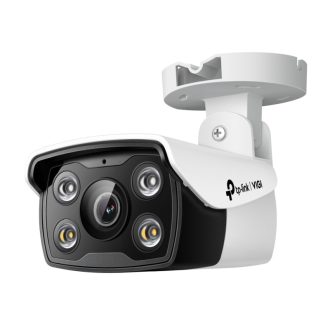 TP-Link VIGI C340 Full color kamera 2K 4MP, H.265+, 2.8mm leća, RJ45, PoE/12V DC, Night Vision, microSD, dvosmjerni audio, detekcija pokreta, vodootporna IP67, VIGI app