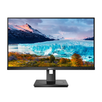 Philips 27″ 272S1AE/00 FHD (1920×1080) IPS, Pivot, 75Hz, 4ms, 300cd/m2, VGA/DVI-D/HDMI/DP, HDCP, zvučnici, crni