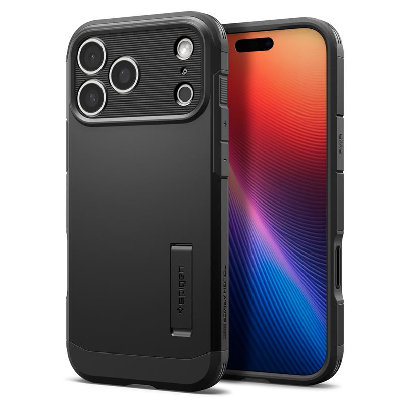 Spigen Tough Armor T MagSafe, black – iPhone 18 Pro / 17 Pro