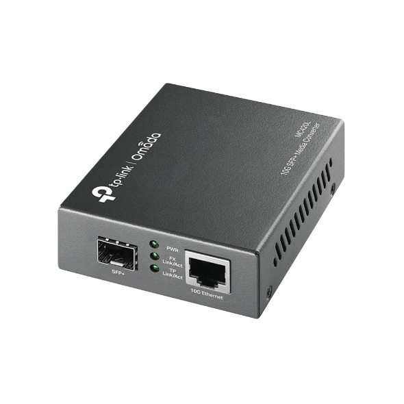 TP-Link Omada MC420L 10G Multi-Gigabit mrežni medijski pretvarač, 1× SFP+, 1× RJ45 1/2.5/5/10Gbps, Auto-MDI/MDIX