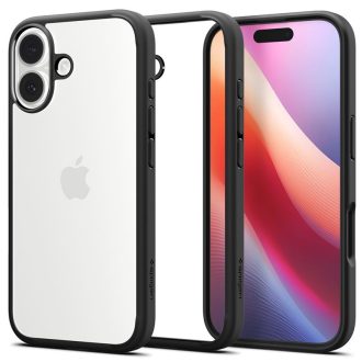 Spigen Ultra Hybrid, matte black – iPhone 17 (ACS10377)