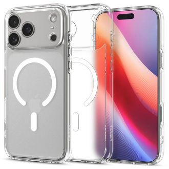 Spigen Ultra Hybrid MagSafe, frost white – iPhone 18 Pro / 17 Pro (ACS10350)