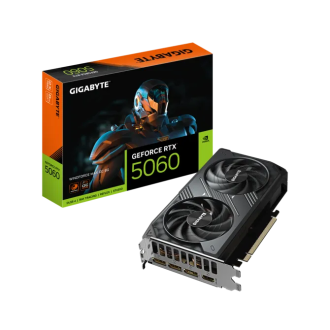 Gigabyte GeForce RTX 5060 Windforce Max OC 8GB GDDR7, 8GB GDDR7/128-bit, PCIe 5.0×16, HDMI/3×DP