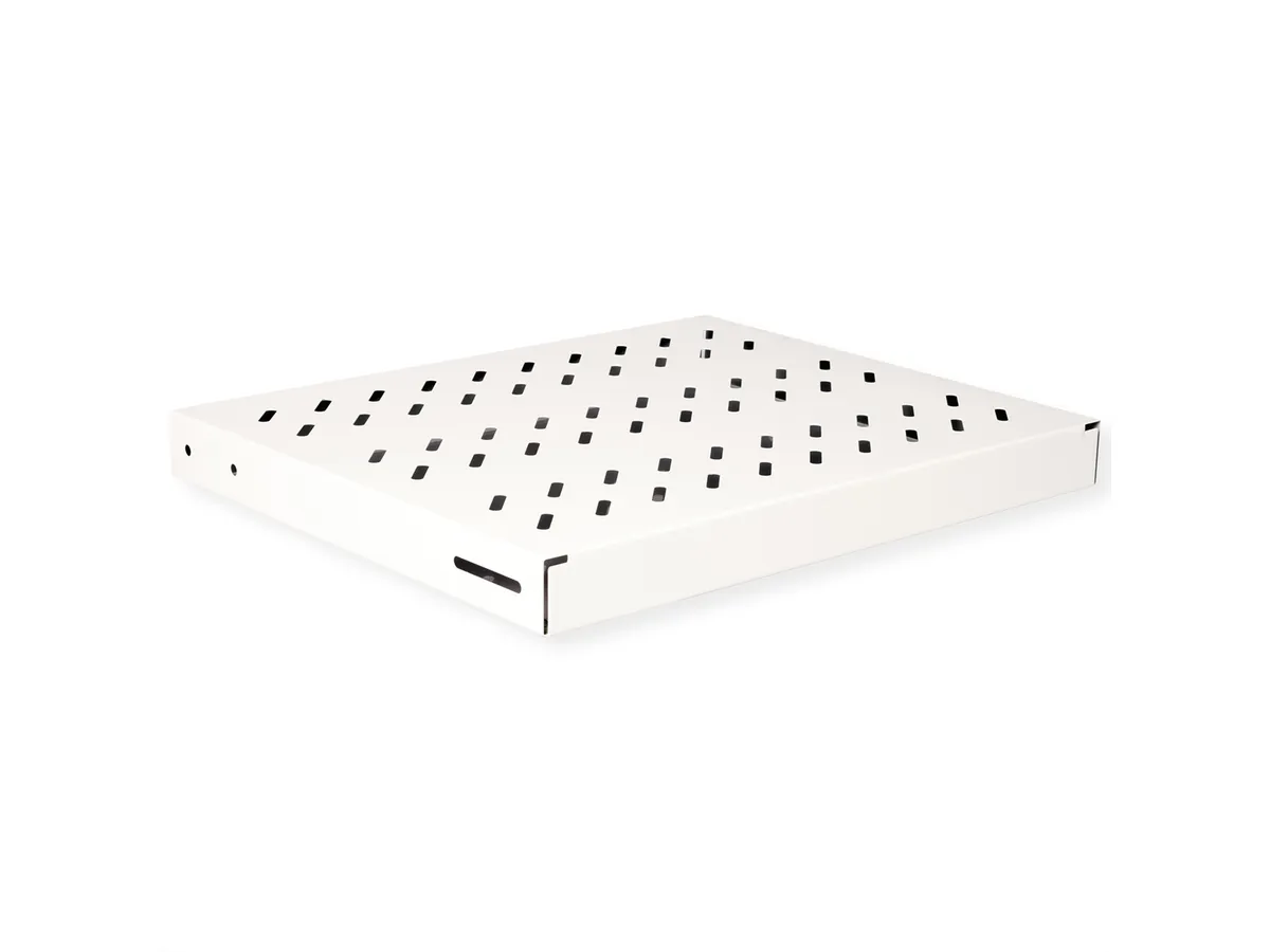 Roline 19″ 1U fiksna polica, D=350mm, nosivost 50kg, siva