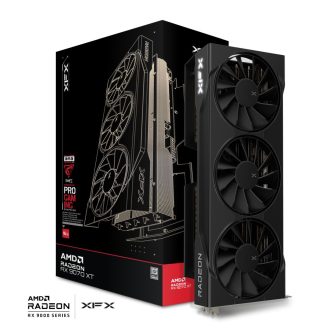 XFX Radeon RX 9070 XT Triple Fan 16GB GDDR6, PCIe 5.0×16, 1×HDMI/3×DP SI ONLY, BULK