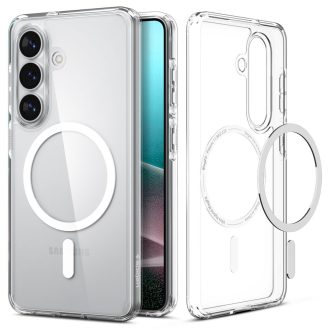 Spigen Ultra Hybrid MagSafe, clear white – Samsung Galaxy S26+ ACS10709