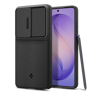 Spigen Optik Armor, crna – Samsung Galaxy S26 Ultra, crna (ACS10687)