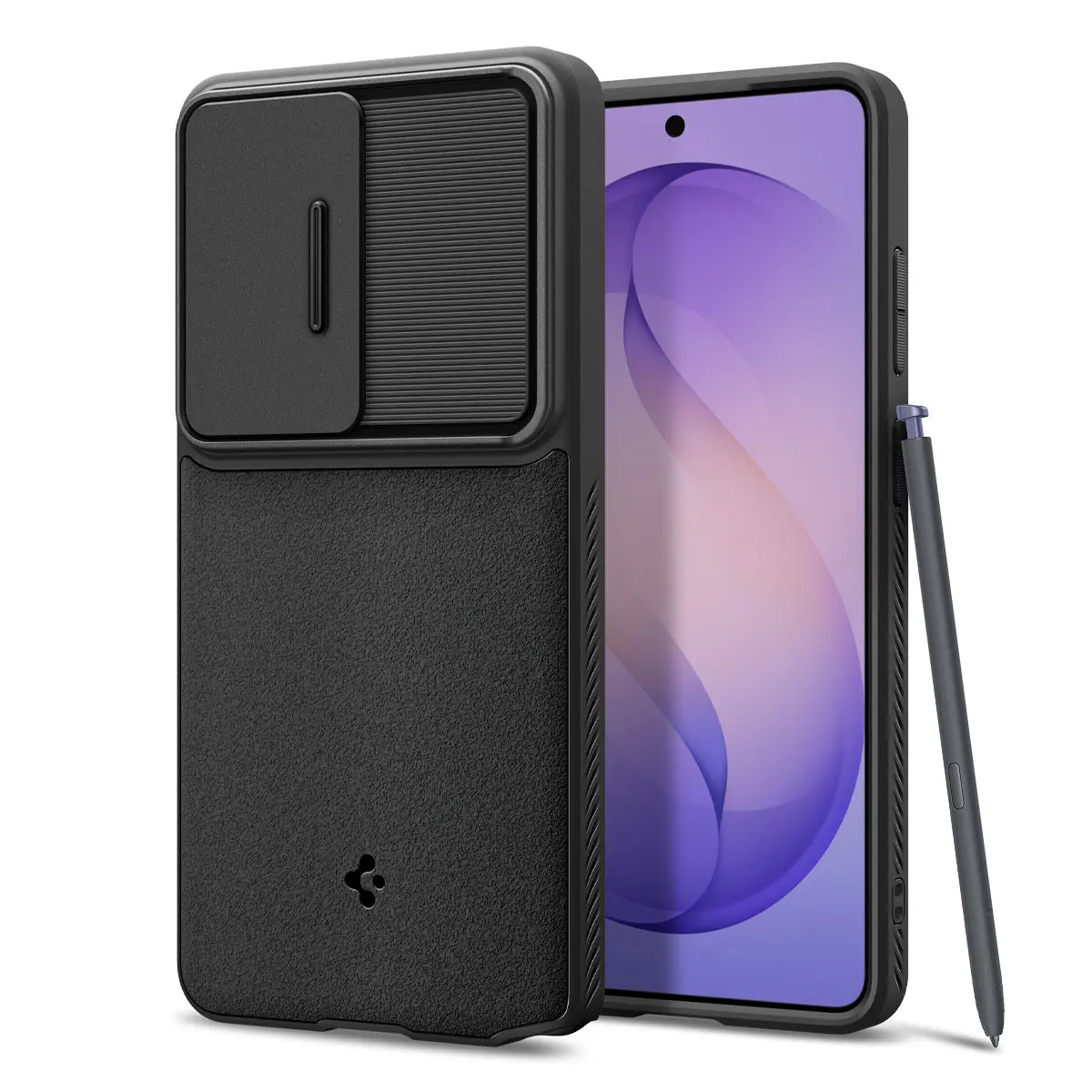 Spigen Optik Armor, crna – Samsung Galaxy S26 Ultra, crna (ACS10687)