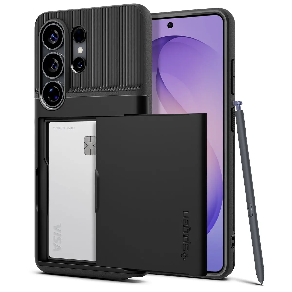 Spigen Slim Armor CS, crna – Samsung Galaxy S26 Ultra (ACS11036)