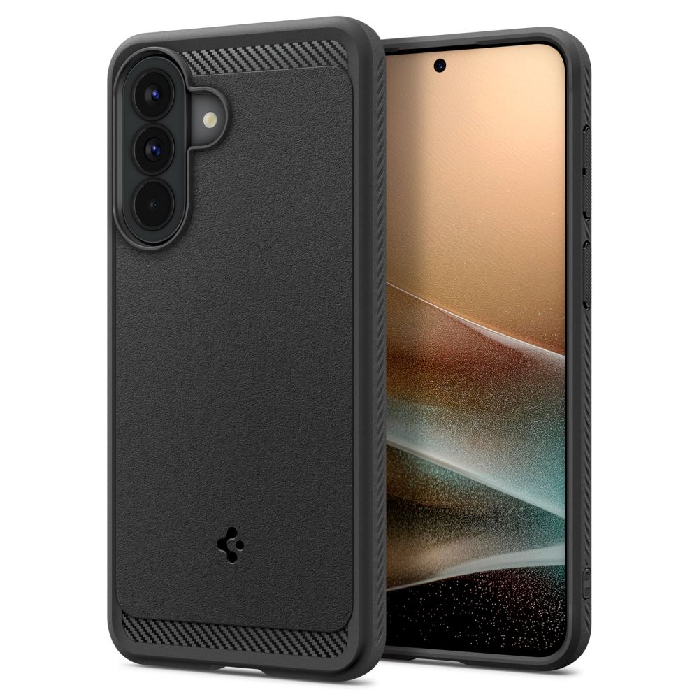 Spigen zaštitna maska Rugged Armor, matte black – Samsung Galaxy A57 2026