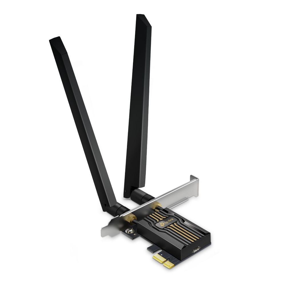 TP-Link Archer TBE552E BE9300 PCIe mrežna kartica, Wi-Fi 7, tri-band 5760 + 2880 + 688Mbps, Bluetooth 5.4, WPA3, Windows 11 64-bit