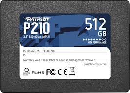 Patriot P210 512GB SATA3 SSD 2.5″