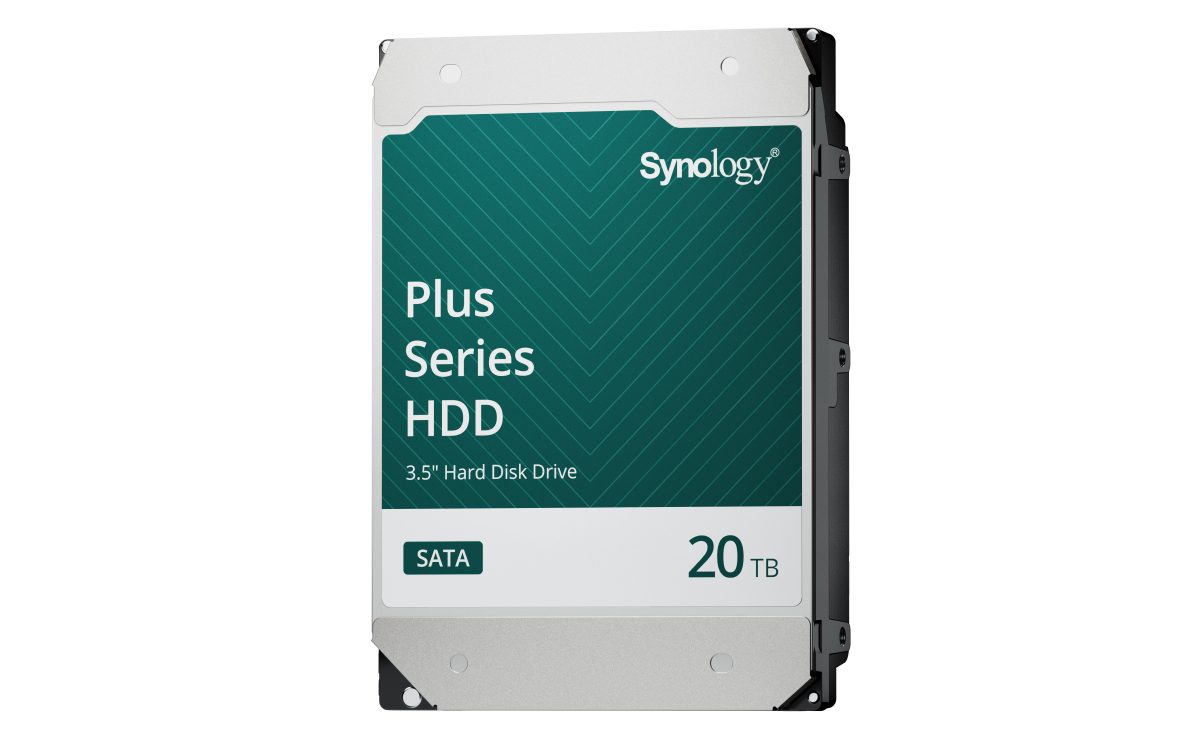Synology 20TB SATA3 NAS HDD Plus 3.5″, 7200rpm (HAT3320-20T)
